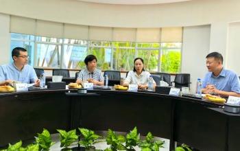 厦门市标准化与质量品牌协会理事长曾琳率队调研008PG国际