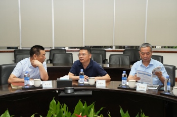 庆阳市西峰区政协主席一行莅临008PG国际考察交流